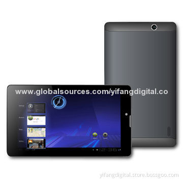 7-inch Android Tablet with 3G Voice Call, MT8312 Dual Core Cortex A7 1.3GHz, Dual Camera and GPS